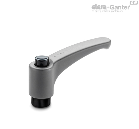 ERX-B Rękojeści nastawne Wtopka mosiężna, otwór gwintowany