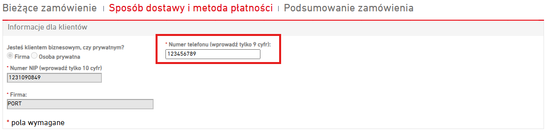 Nr telefonu